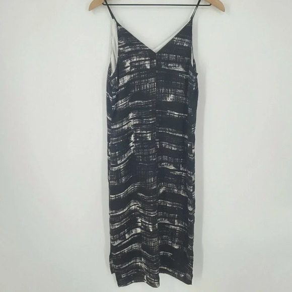 Trouve Faux Leather Strap Slipdress Midi‎ sz XS NWT - Picture 3 of 8